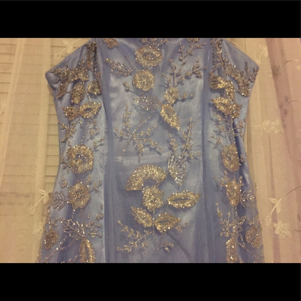Cache dress beaded sequins - Picture 7 of 8